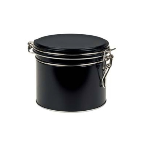 Rund svart teburk - 150g Rund svart teburk - 150g